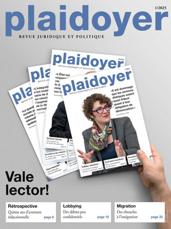 Plaidoyer - 01/2025